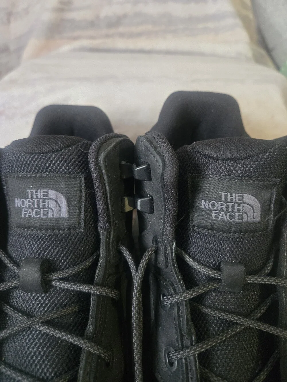 The North Face Men's Black and Gray Hiking Boots 9 / 42